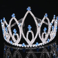 Custom Simple Design Crown Rhinestone Tiara Crystal Crowns